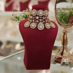 Roshi Polki Choker Set