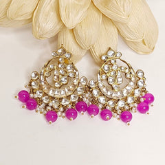 Akiraa Paachi Kundan studs