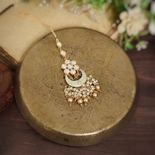 Amira Polki Maangtikka