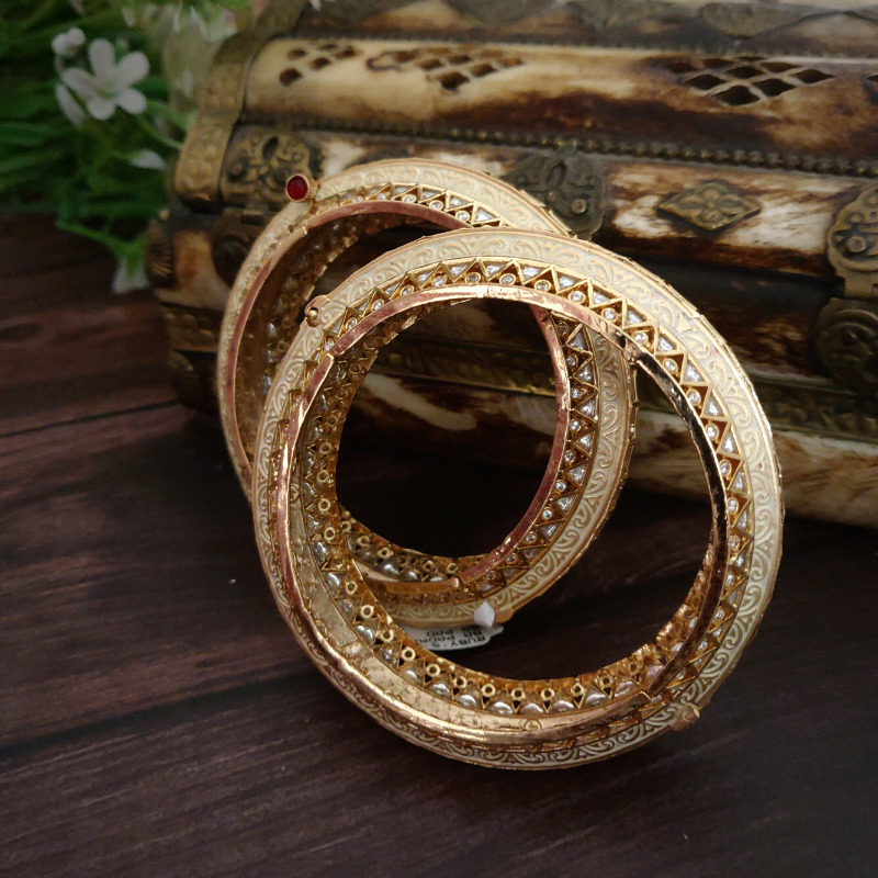 Chenab Polki Bangles