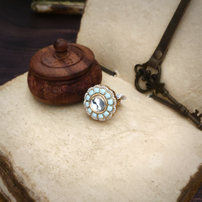 Elora Polki Ring