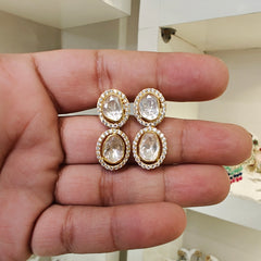 Ahila Moissanite Earrings