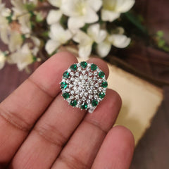 Naira Green AD Ring