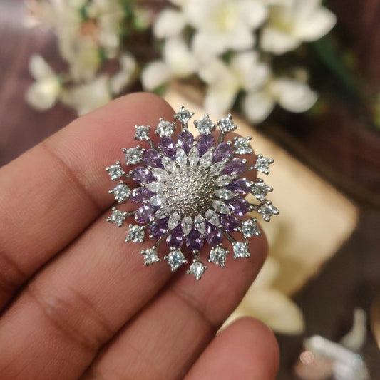 Emma Purple AD Ring