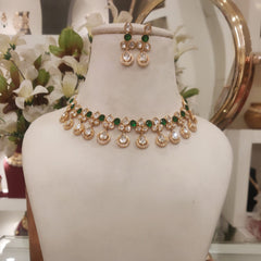 Baani Green Polki Set