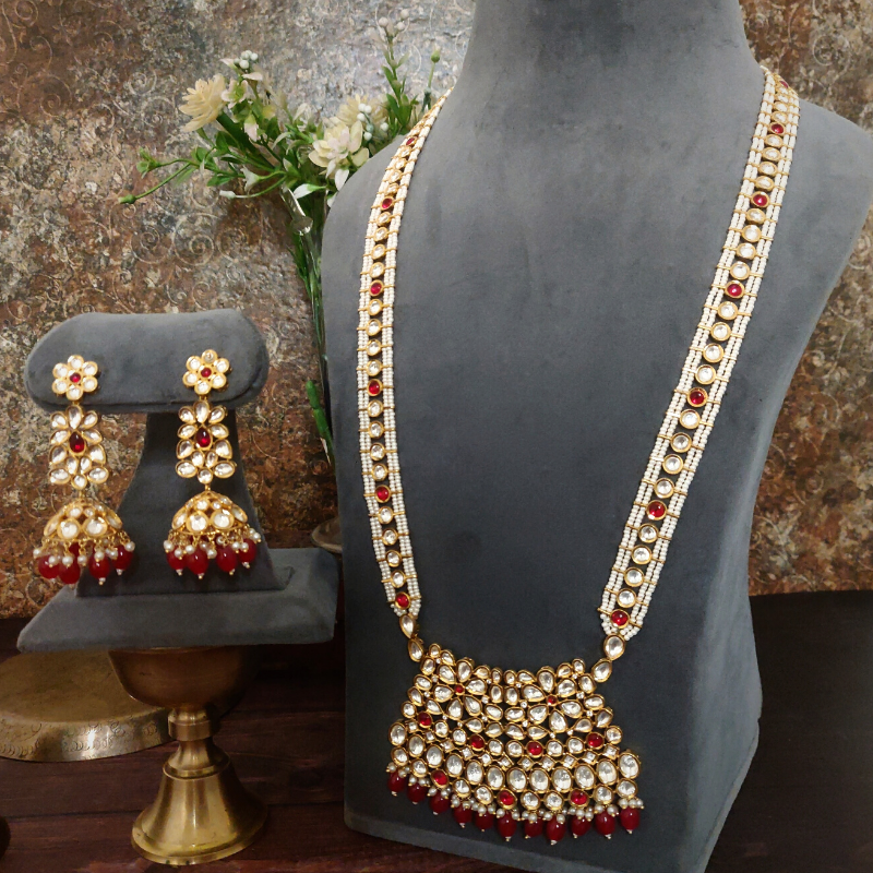 Riddhi long Polki Set