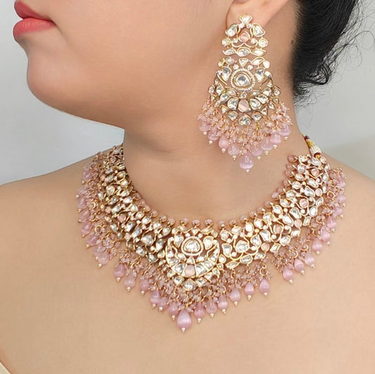 Riwayat Polki Neckline Set