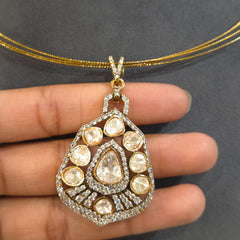 Radha Moissanite necklace set