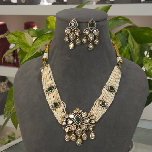 Amayra Polki necklace set