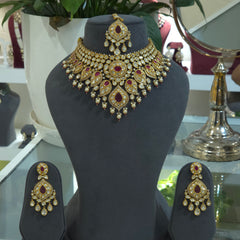 Majula polki choker set