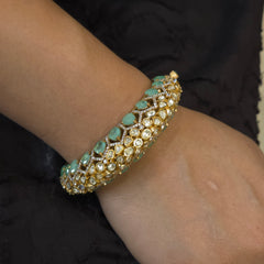 Shaguna moissanite polki bracelet