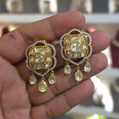 Siddhi moissanite polki set