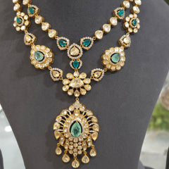 Kamya Moissanite polki set
