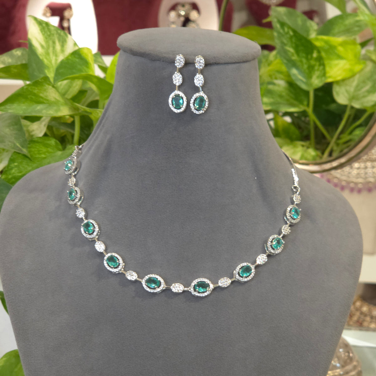 Sezal AD necklace set