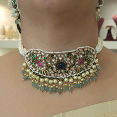 Nabeela antique polki set