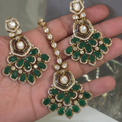 Sabrina polki necklace set