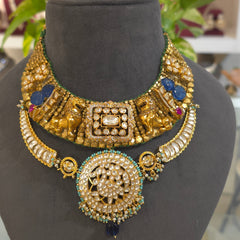 The royal majesty moissanite polki set