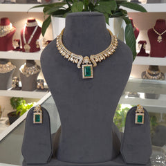 Mehraab moissanite polki set