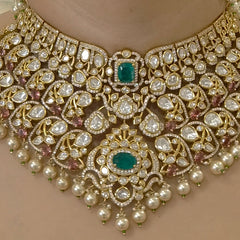 Sheraz polki bridal set