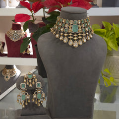 Rashmeet polki choker set