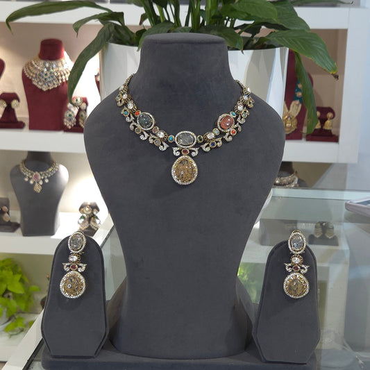 Rahat designer necklace set