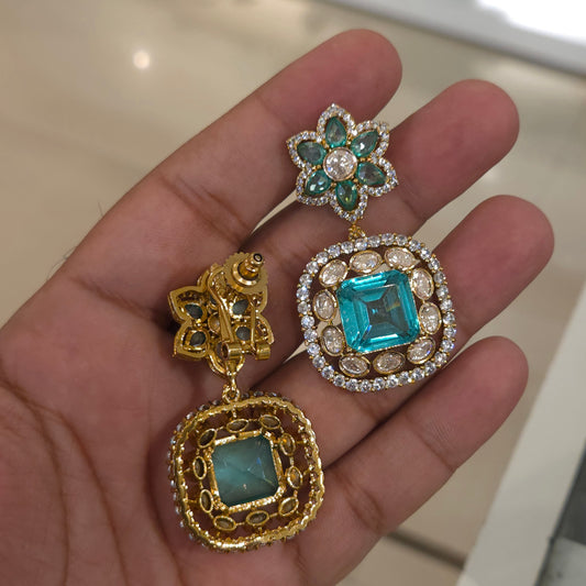 Niti moissanite polki set