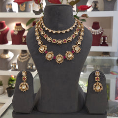 Ruhani moissanite polki set