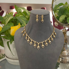 Mahima Polki neckline set