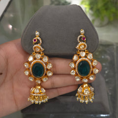Shina moissanite polki set
