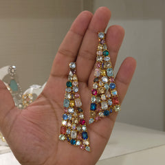 Clare designer zirconia earrings