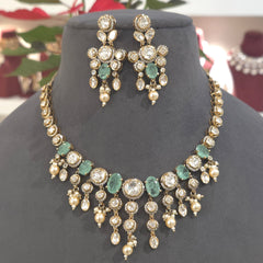 Sapna polki necklace set