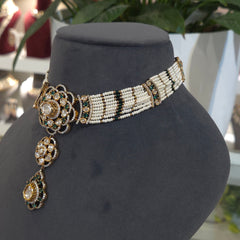 Mridhu moissanite choker set