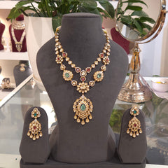 Muskaan moissanite polki set