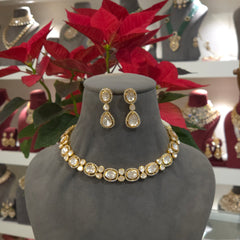 Navu polki neckline set