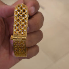 Mumtaz moissanite polki bracelet