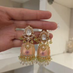 Arsh polki jhumka