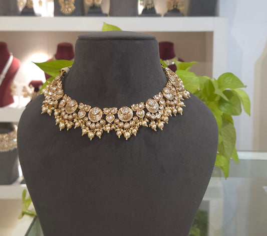 Parul antique polki set