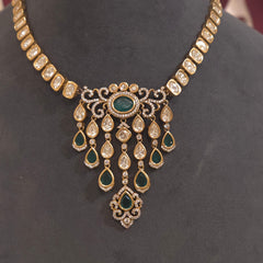 Mohini polki neckline set