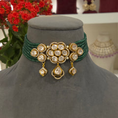 Taran moissanite polki set