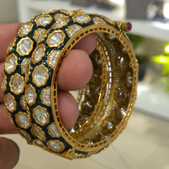 Kavaya polki bangles