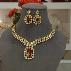 Anikaa Moissanite polki Set