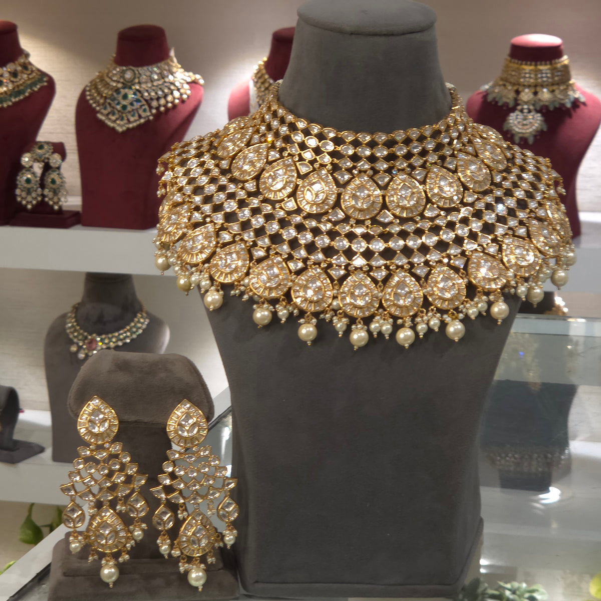 Ramitha bridal polki set