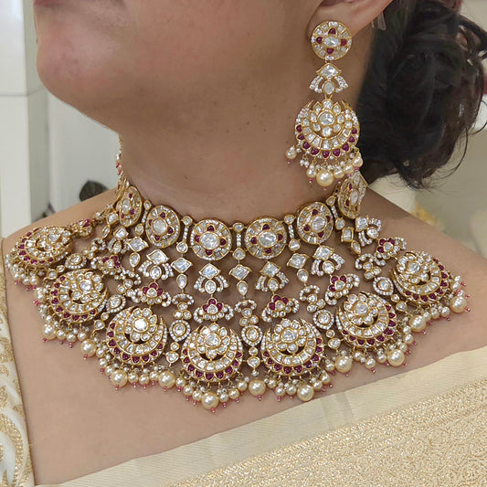 Mishti polki bridal set