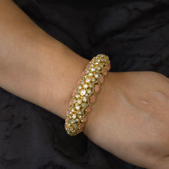 Shaguna moissanite polki bracelet