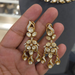 Guntar moissanite polki set