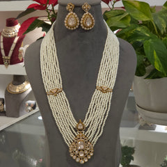 Diksha Polki necklace set