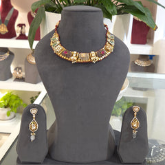 Noor Nizam moissanite polki jewelry