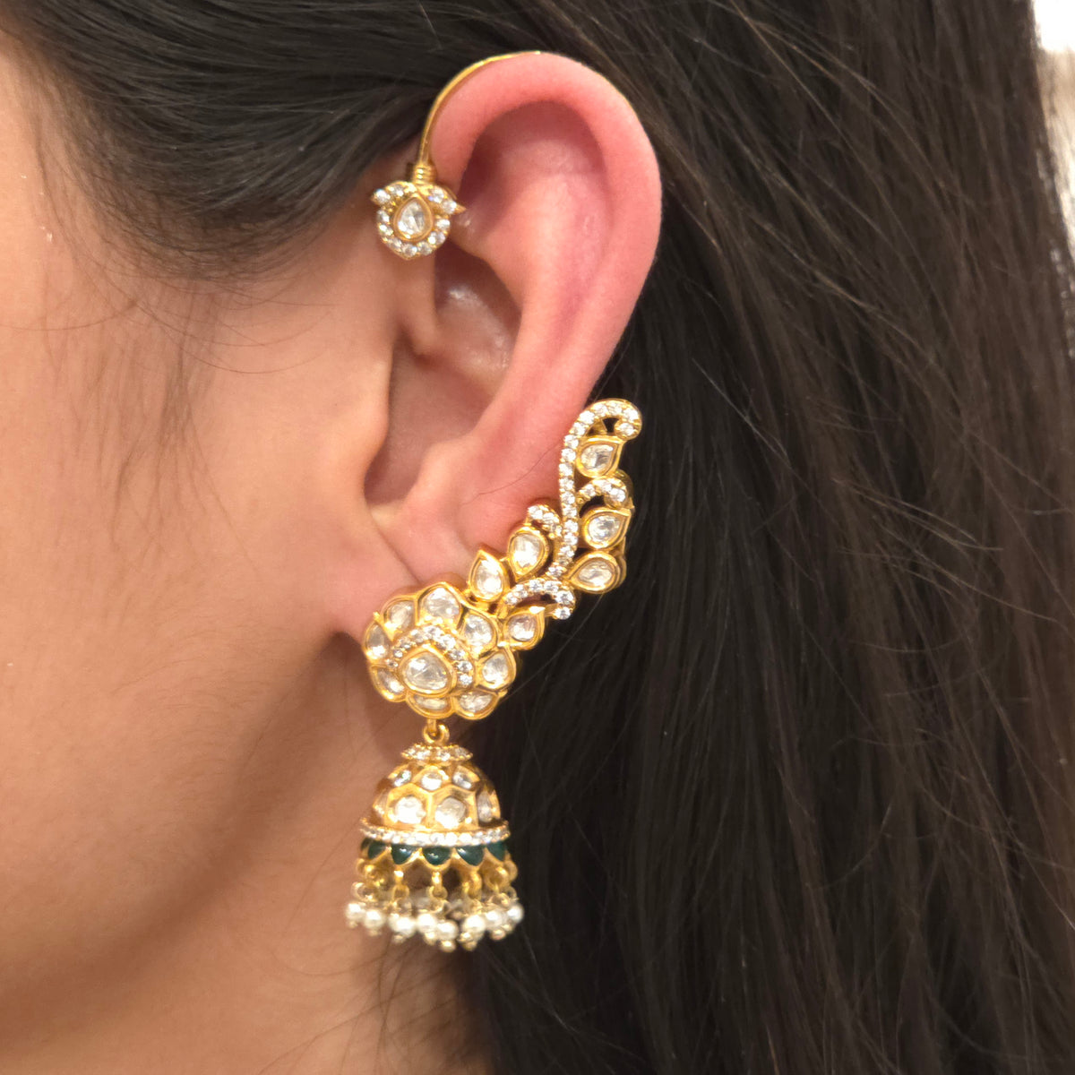 Mehra Earrcuff Earrings