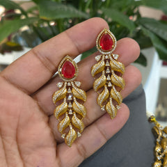 Ria antique golden ad set