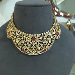 Ibaadat moissanite necklace set